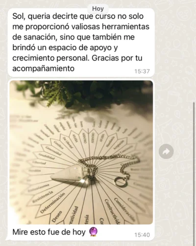 terapia con péndulo cursos master